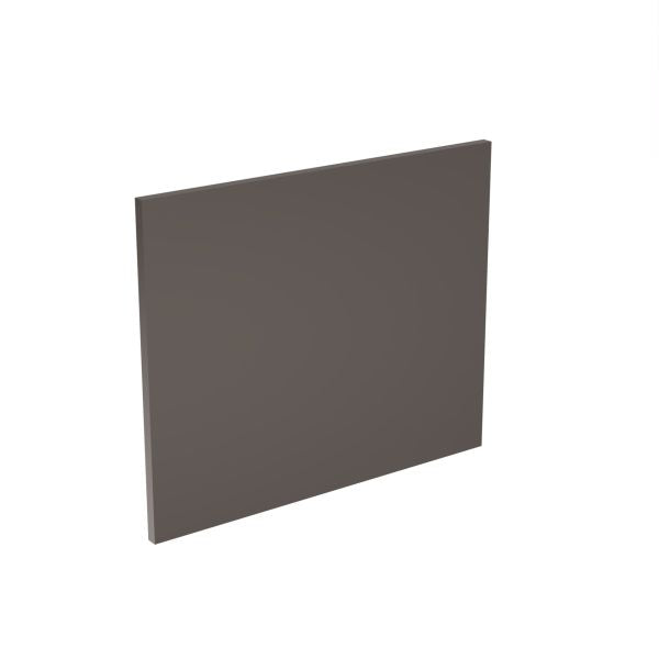 Kitchen Kit Flatpack Slab Super Gloss Graphite 490X596 Appliance Door - FKKF0443