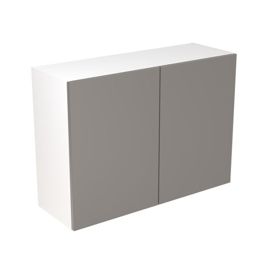 Kitchen Kit Flatpack Slab Ultra Matt Dust Grey 1000 Wall Unit - FKKF0815