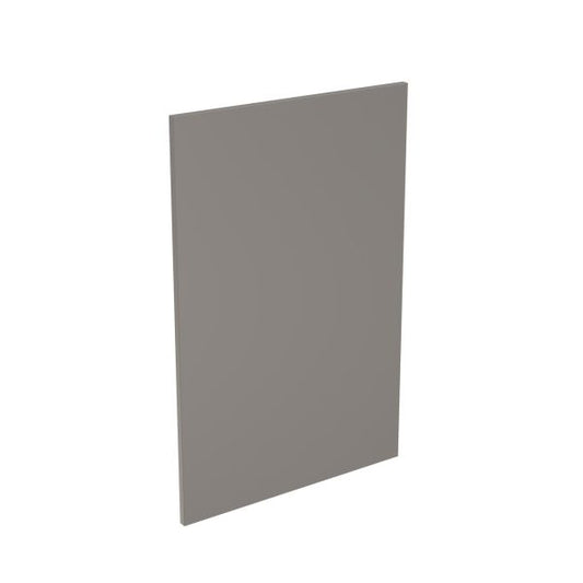 Kitchen Kit Flatpack Slab Ultra Matt Dust Grey 600 Panel Base End - FKKF0828