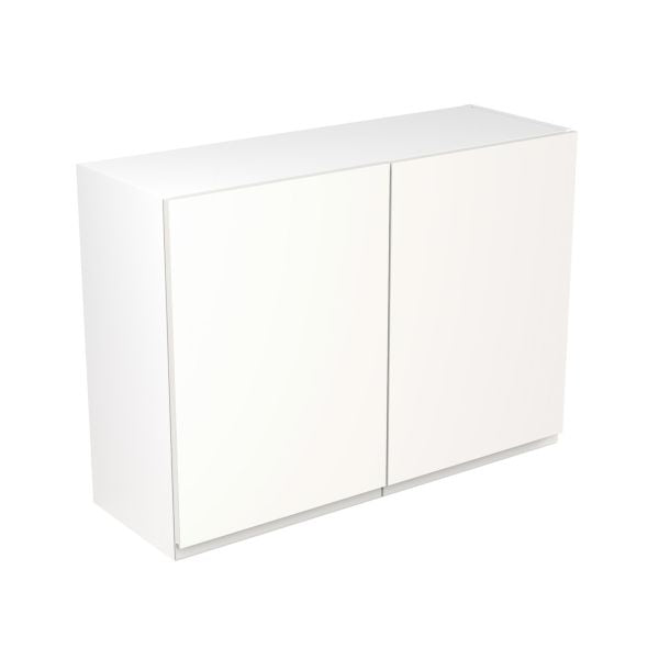 Kitchen Kit Flatpack J Pull Super Gloss White 1000 Wall Unit - FKKJ0015