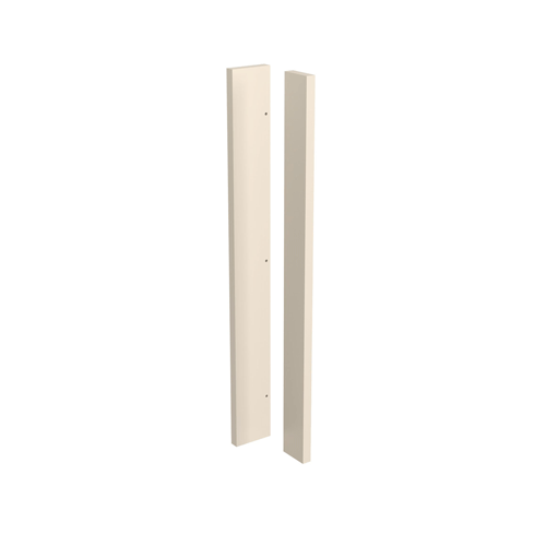 Kitchen Kit Flatpack Slab Super Gloss Cashmere 720mm Corner Post - FKKF0154