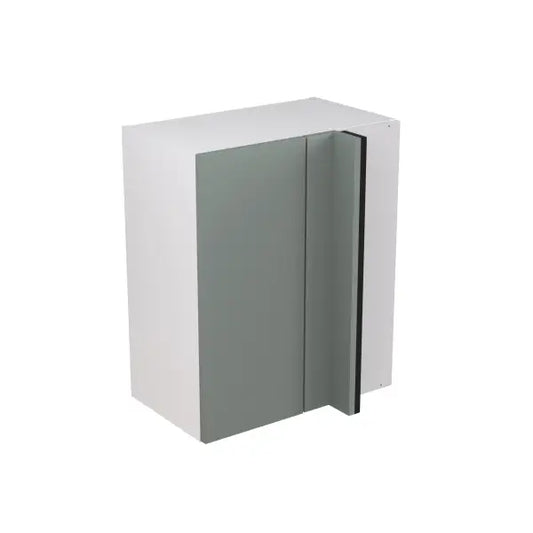 Kitchen Kit Flatpack Slab Ultra Matt Sage Green 600 Wall Unit Blind Corner - FKKF1116