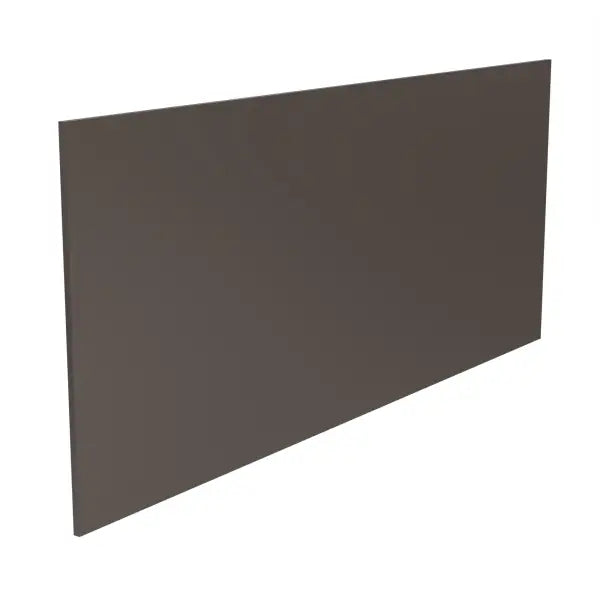 Kitchen Kit Flatpack Slab Gloss Graphite 900 Breakfast Bar Back Panel - FKKF0446