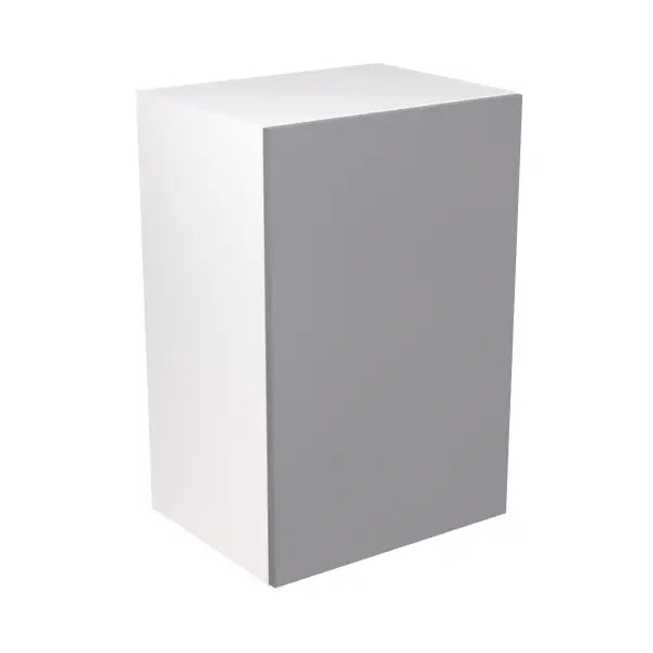 Kitchen Kit Flatpack Slab Gloss Light Grey 900 Boiler Housing Wall Kitchen Cabinet - FKKF0266