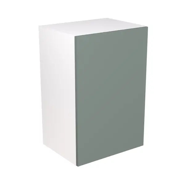 Kitchen Kit Flatpack Slab Matt Sage Green 900 Boiler Housing Wall Kitchen Cabinet - FKKF1166