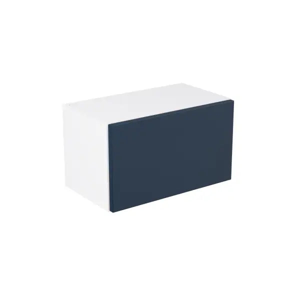 Kitchen Kit Flatpack Slab Matt Indigo Blue 500 Short Bridging Wall Kitchen Cabinet - FKKF1373